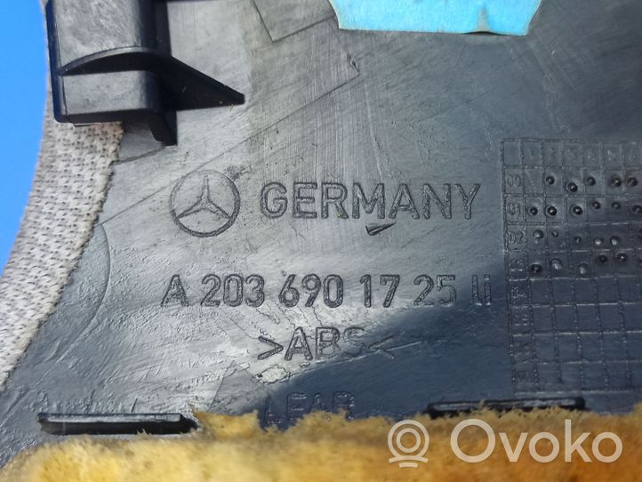 Mercedes-Benz C W203 (C) garniture de pilier A2036901725