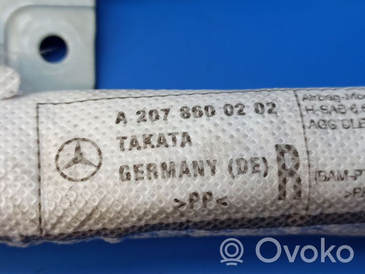 Mercedes-Benz E C207 W207 Airbag da tetto 2078600202