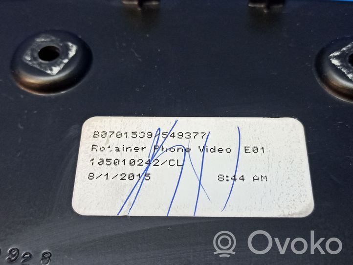 BMW X4 F26 Consolle centrale del vano portaoggetti 549377