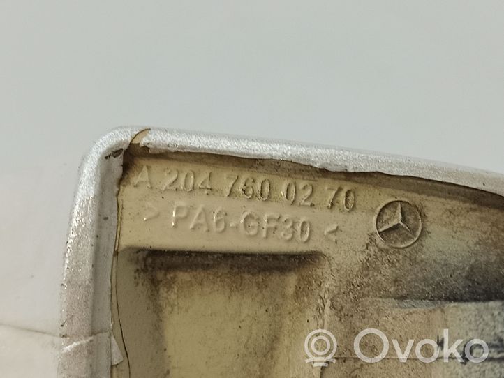 Mercedes-Benz E W212 Poignée extérieure de porte arrière A2047600270