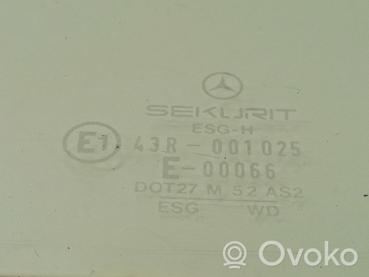 Mercedes-Benz S W126 Szyba karoseryjna drzwi tylnych 43R001025