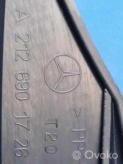 Mercedes-Benz E W212 Osłona górna fotela tylnego A2126901726