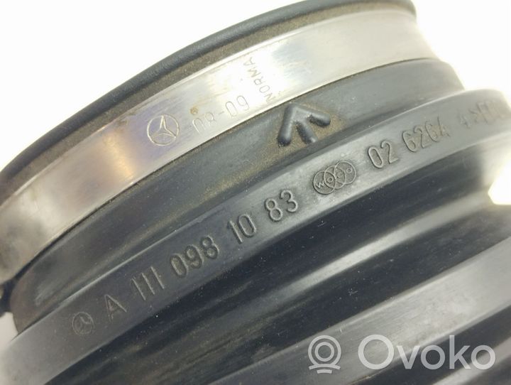 Mercedes-Benz CLK A208 C208 Tube d'admission d'air A1110981083