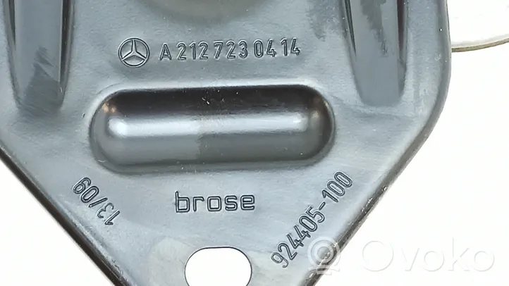 Mercedes-Benz E W212 Mécanisme de lève-vitre avec moteur A2048200142