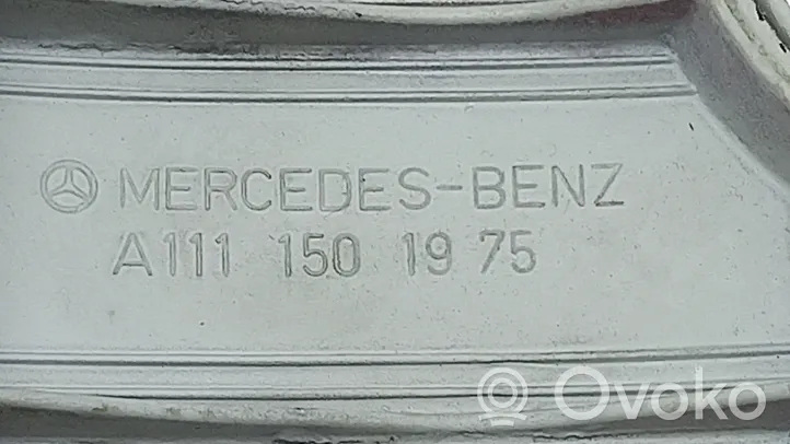 Mercedes-Benz CLK A208 C208 Cubierta del motor (embellecedor) A1111501975