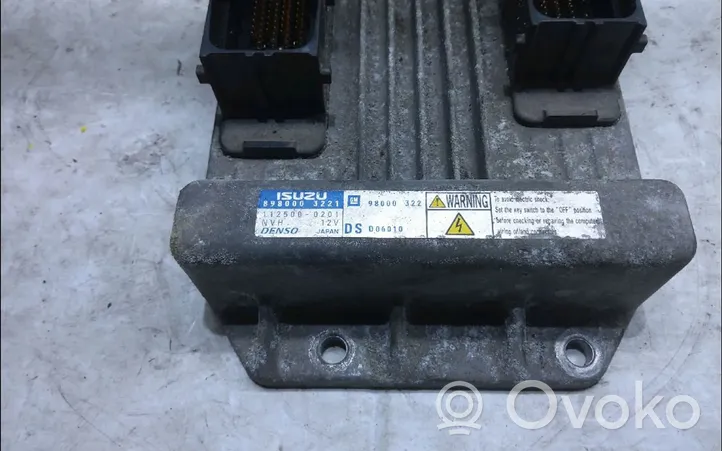 Opel Meriva A Sterownik / Moduł ECU 98022804