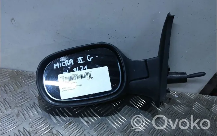 Nissan Micra Manualne lusterko boczne drzwi 96302AX96C