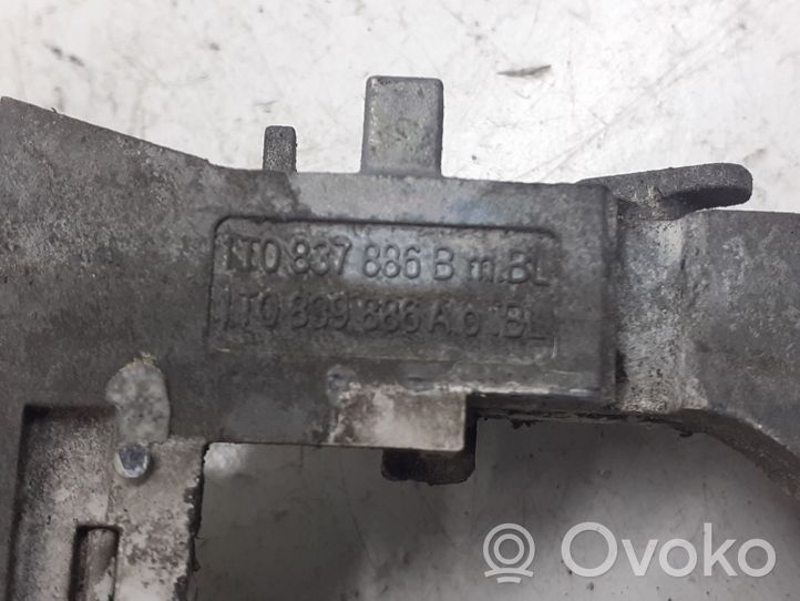 Volkswagen Touran II Support extérieur, poignée de porte arrière 1T0839886A