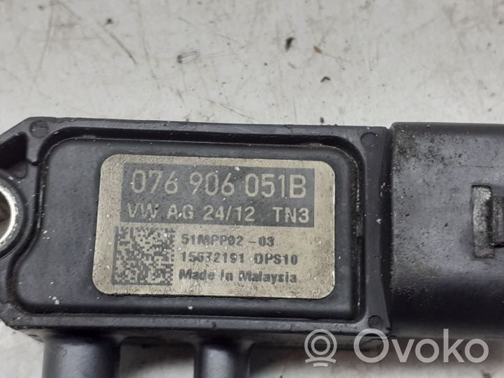 Volkswagen Touran II Exhaust gas pressure sensor 076906051B