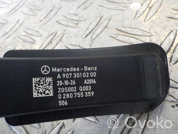 Mercedes-Benz Sprinter W907 W910 Pedale dell’acceleratore A9073010200