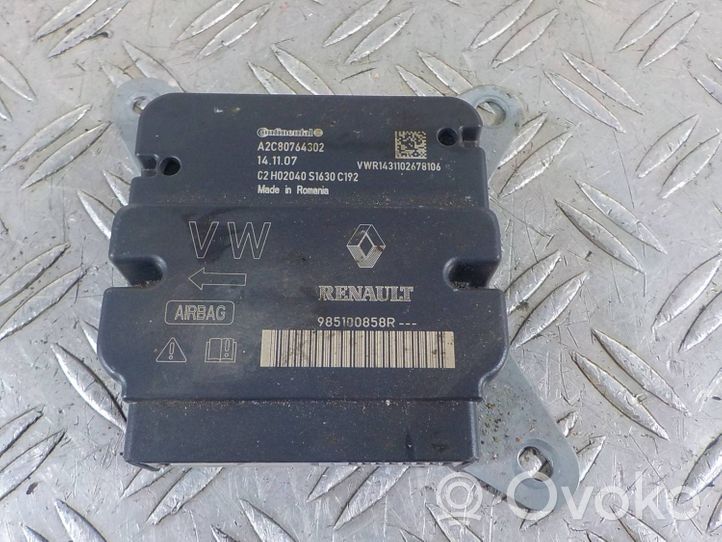 Renault Twingo III Airbag control unit/module 985100858R