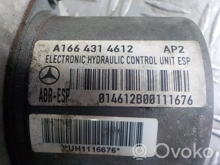 Mercedes-Benz ML AMG W166 Pompe ABS A1664314612