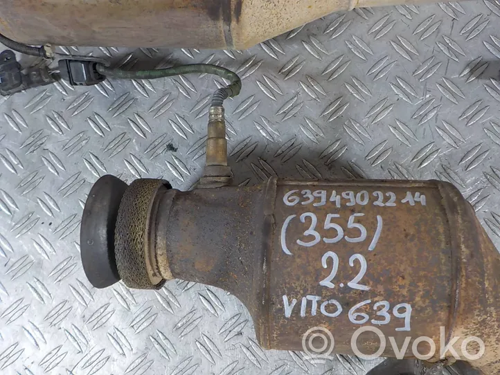 Mercedes-Benz Vito Viano W639 Katalysaattori/FAP/DPF-hiukkassuodatin 6394900992