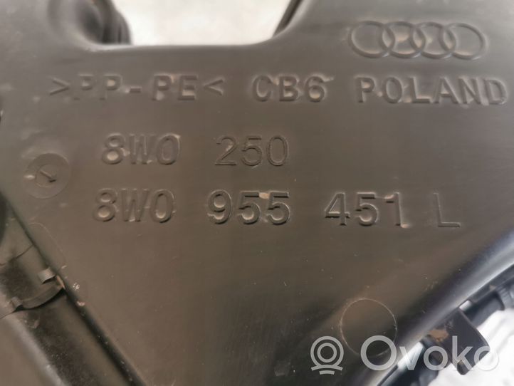 Audi A4 S4 B9 Zbiornik płynu do spryskiwaczy szyby przedniej / czołowej 8W0955451L