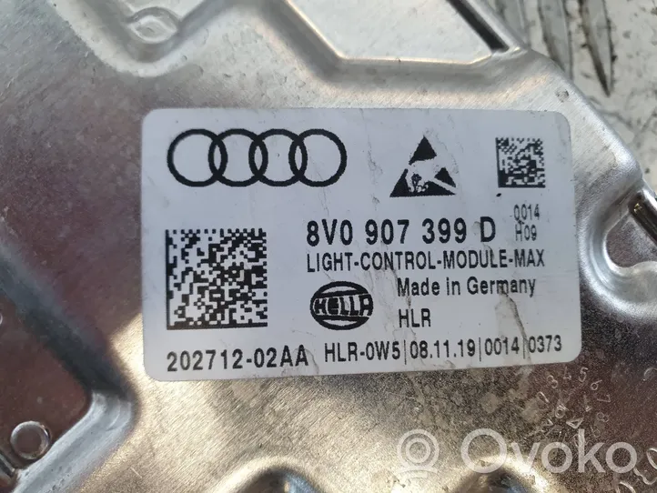Audi A3 S3 8V Ajovalojen virranrajoitinmoduuli Xenon 8V0907399D