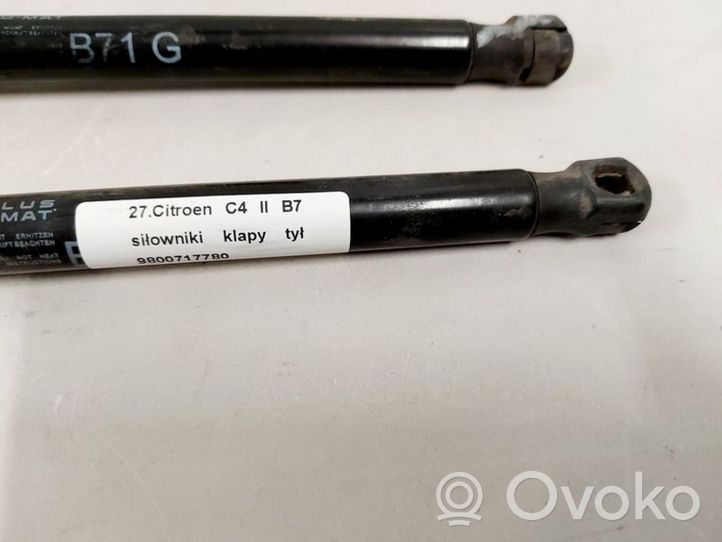 Citroen C4 II Siłownika klapy tylnej bagażnika  9800717780