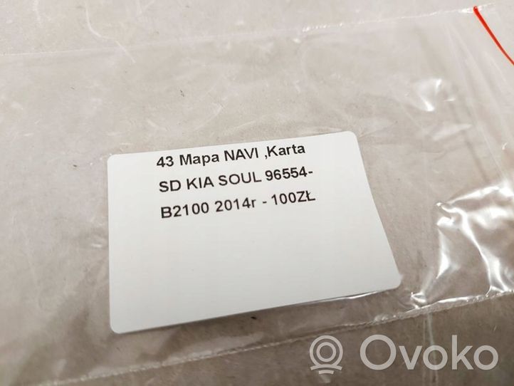 KIA Soul Mappe di navigazione su CD/DVD 96554-B2100 