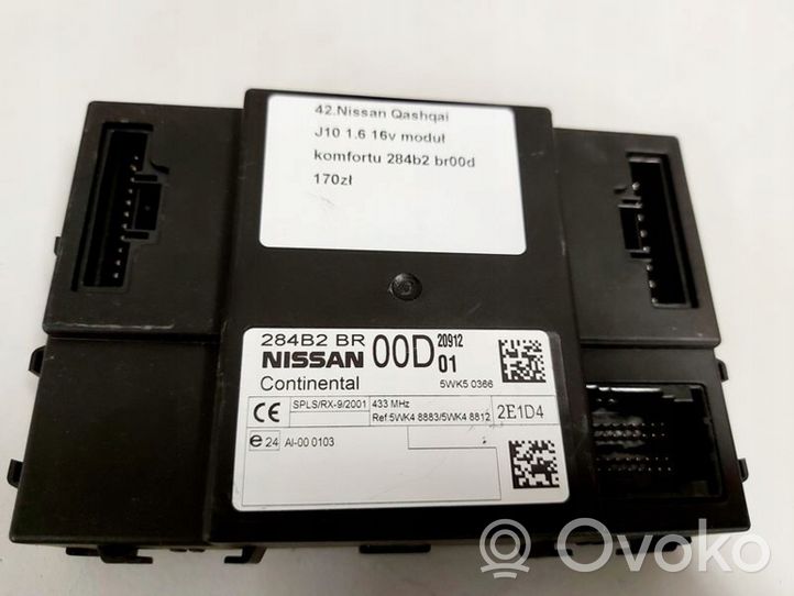 Nissan Qashqai Modulo di controllo del corpo centrale 284B2-BR00D