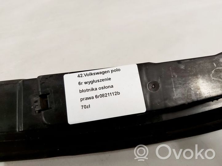 Volkswagen Polo V 6R Rivestimento passaruota anteriore 6R0821112B