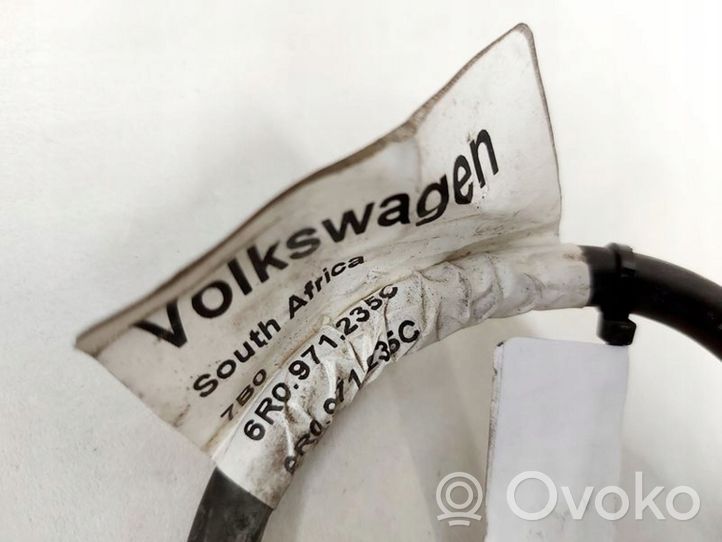 Volkswagen Polo V 6R Cavo negativo messa a terra (batteria)  6R0971235