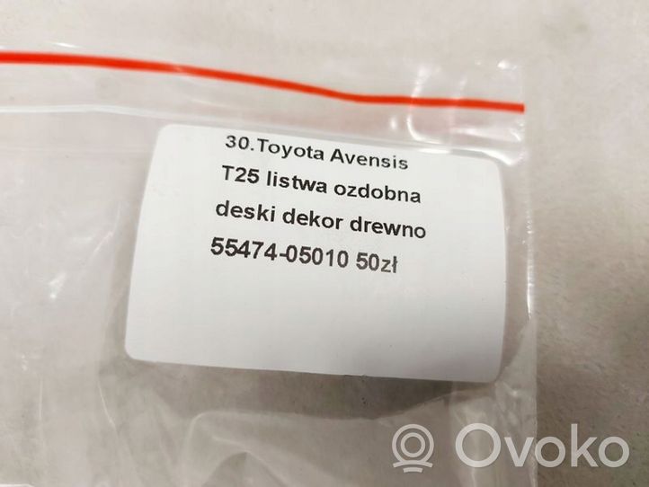 Toyota Avensis T250 Panelė 55474-05010 
