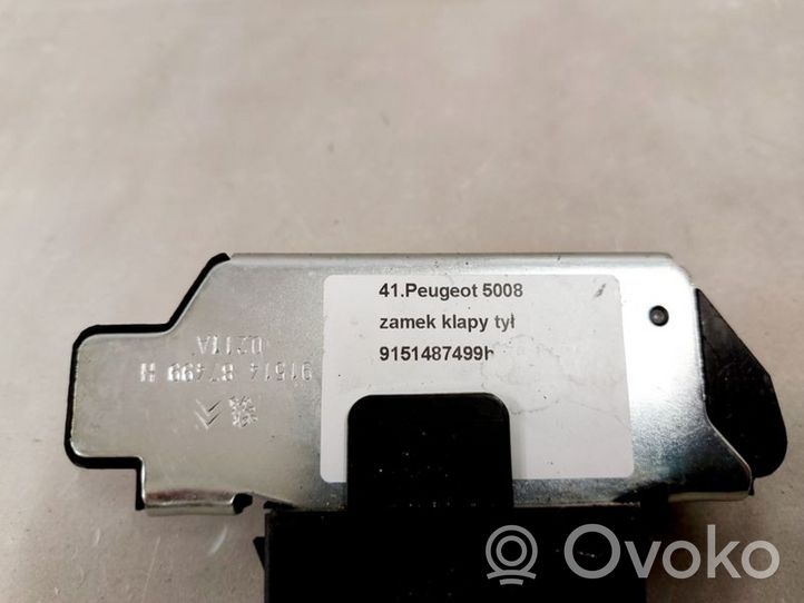 Peugeot 5008 Serrure de loquet coffre 9151487499H