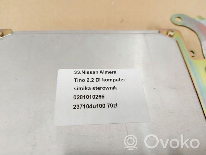 Nissan Almera Tino Centralina/modulo motore ECU 