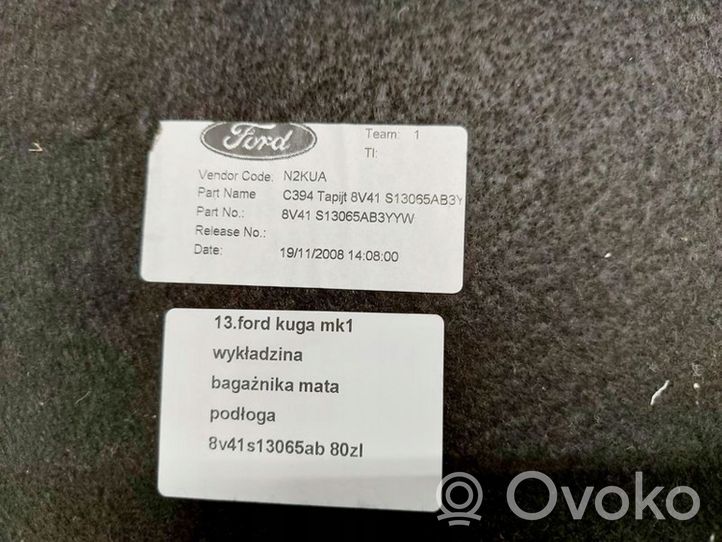 Ford Kuga I Tapis de coffre 8V41S13065AB