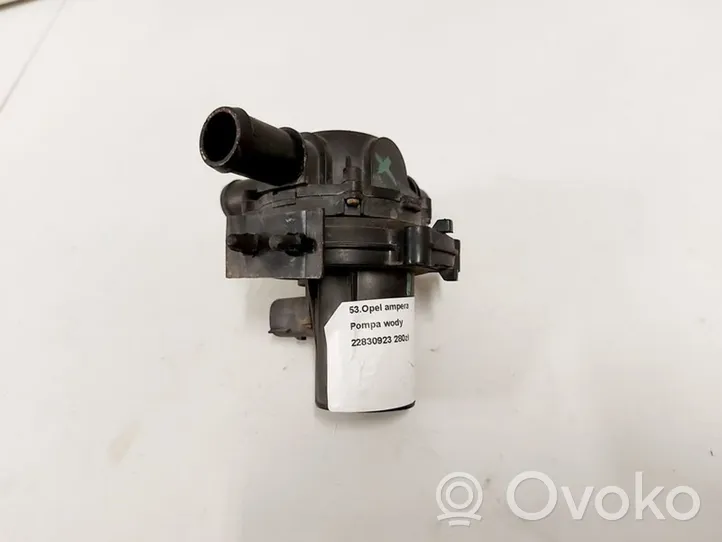 Opel Ampera Pompe à eau de liquide de refroidissement 22830923