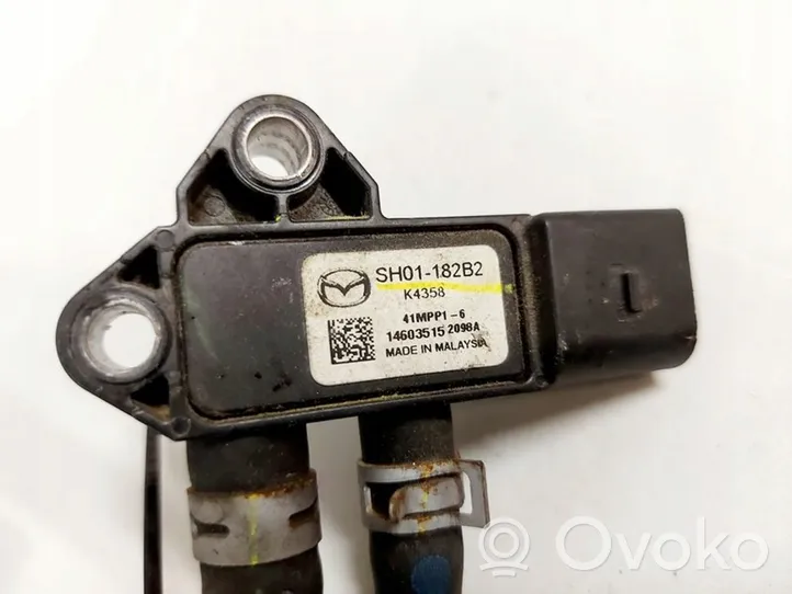 Mazda 6 Sensore di pressione dei gas di scarico SH01-182B2