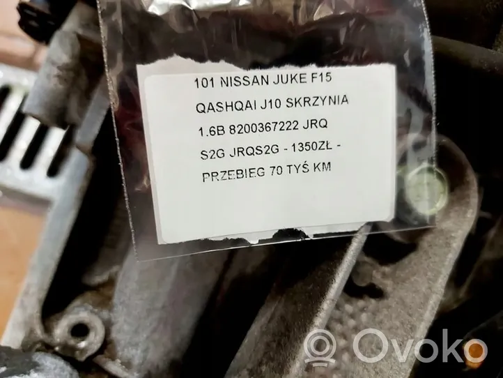 Nissan Juke I F15 Manuaalinen 5-portainen vaihdelaatikko 