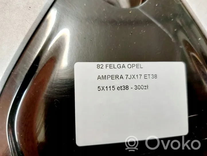 Opel Ampera Felgi aluminiowe R17 