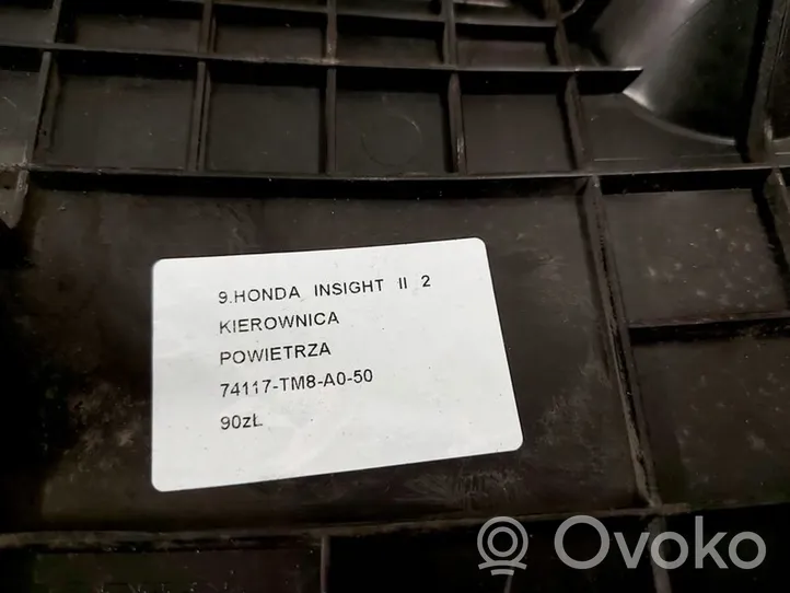Honda Insight Ohjaamon sisäilman ilmakanava 
