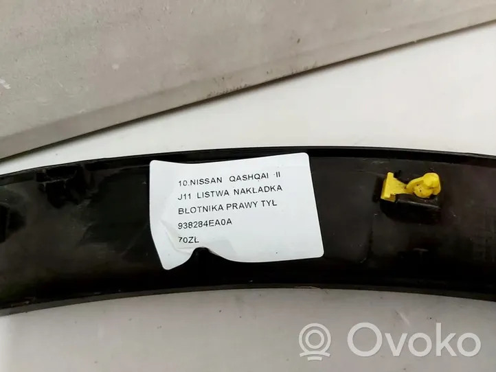 Nissan Qashqai Rivestimento modanatura parafango posteriore 