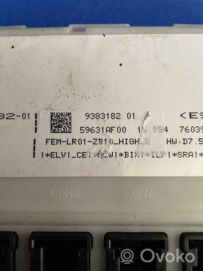 BMW 4 F36 Gran coupe Kit calculateur ECU et verrouillage 9383182