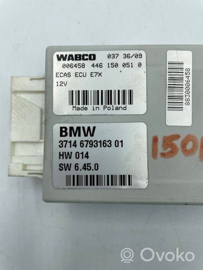 BMW X5 E70 Sterownik / Moduł tylnego zawieszenia pneumatycznego 6793163