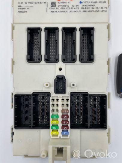 BMW 3 F30 F35 F31 Centralina/modulo CAS 9303546