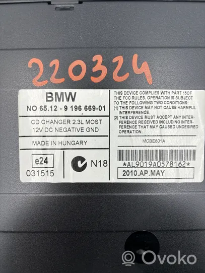 BMW 3 E90 E91 Changeur CD / DVD 9196669