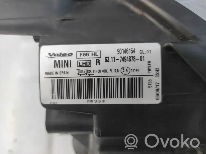 Mini One - Cooper F56 F55 Phare frontale 901469760