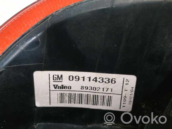 Opel Corsa C Lampy tylne / Komplet 89302171