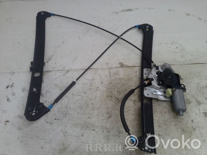 BMW X5 E53 Front door window regulator with motor 83810199