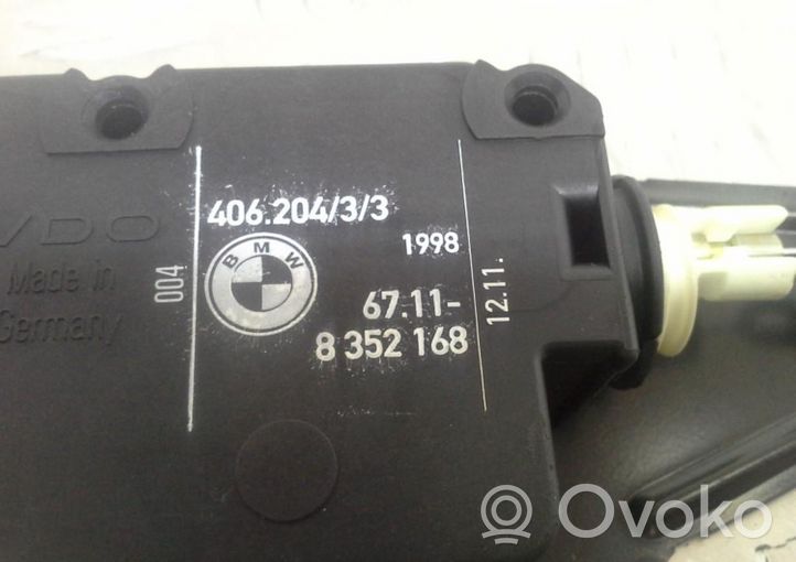 BMW 5 E39 Verrouillage du bouchon du réservoir de carburant 67116987625