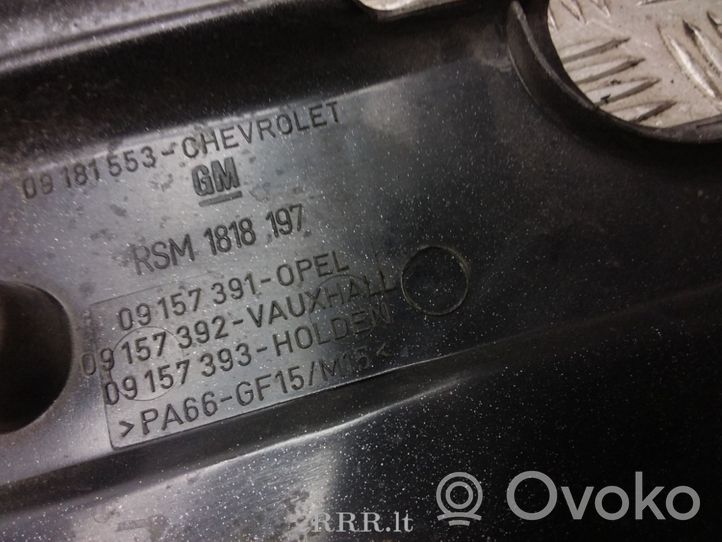 Opel Zafira B Copri motore (rivestimento) 09157391