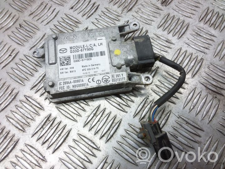 Mazda 6 Capteur radar d'angle mort G33D67Y90G