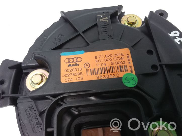 Audi A4 S4 B6 8E 8H Pulseur d'air habitacle 8E1820021E