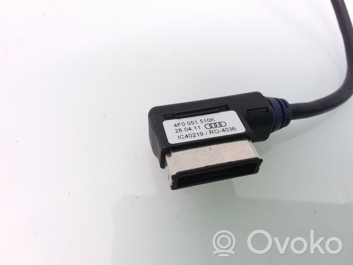 Audi A4 S4 B8 8K iPod-pistoke 4F0051510K