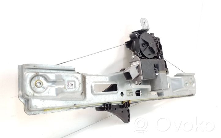 Opel Zafira C Rear door window regulator with motor 13260142