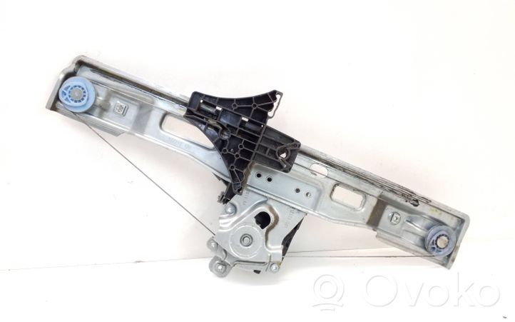 Opel Zafira C Rear door window regulator with motor 13260142