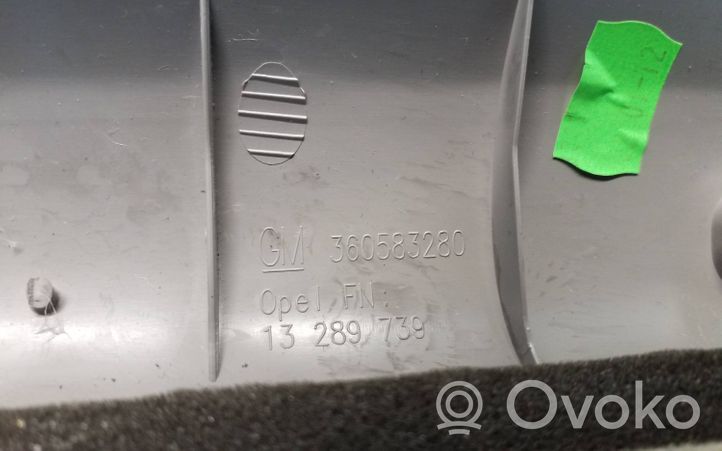 Opel Zafira C (A) pillar trim 13289739