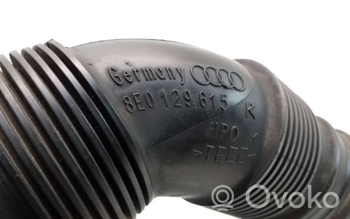 Audi A4 S4 B7 8E 8H Parte del condotto di aspirazione dell'aria 8E0129615K